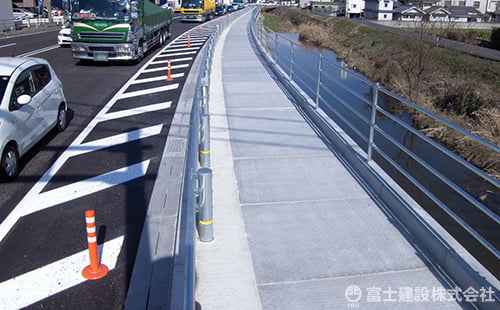 国道２号瀬戸歩道整備第３工事