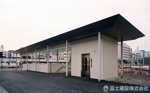 福山駅前広場整備(地下送迎場)建築工事