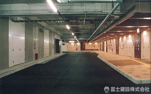 福山駅前広場整備(地下送迎場)建築工事