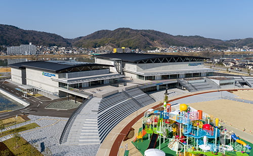 (仮称)福山市総合体育館建設工事【清水建設・富士建設・松原組JV】